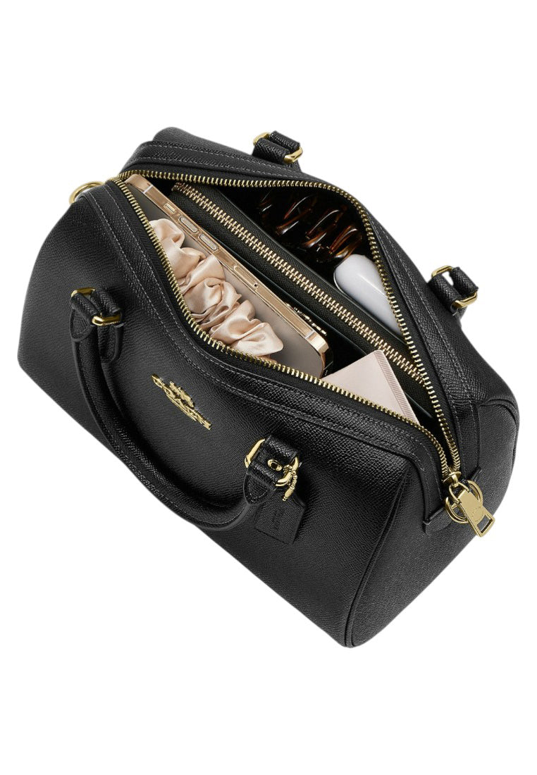 Coach Rowan Satchel Bag - Black