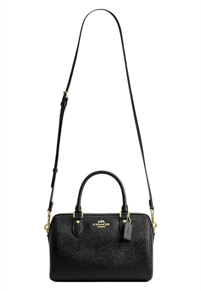 Coach Rowan Satchel Bag - Black