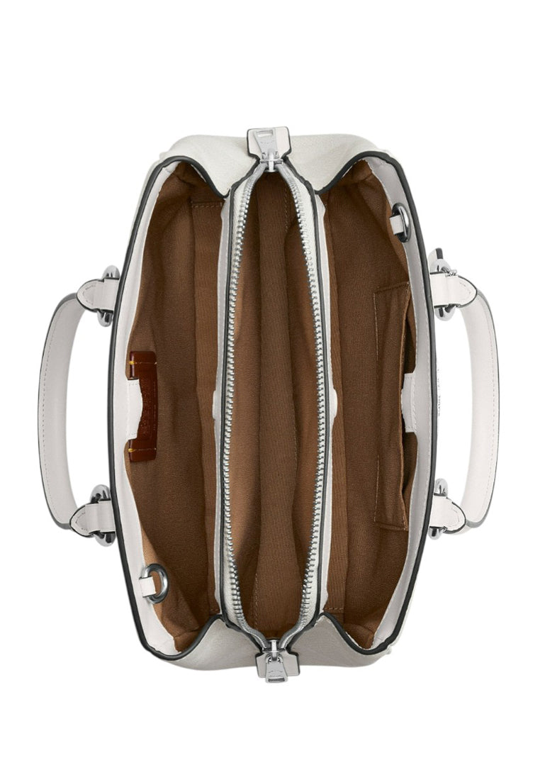 Coach Savannah Small Carryall Bag In Signature Canvas - White