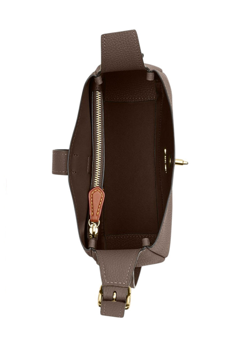 Coach Hadley Mini Crossbody Bag - Dark Stone