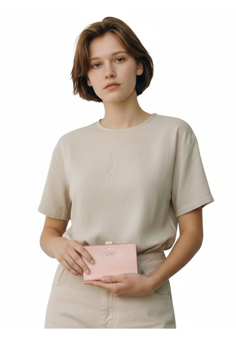 Kate Spade Madison Medium Bifold Wallet - Tutu Pink