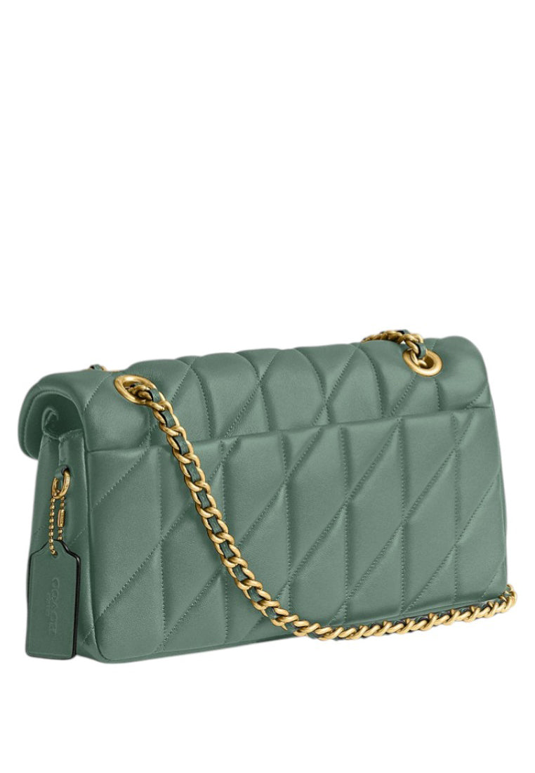 Coach Tabby Shoulder Bag 26 With Pillow Quilting - Turquoise Green