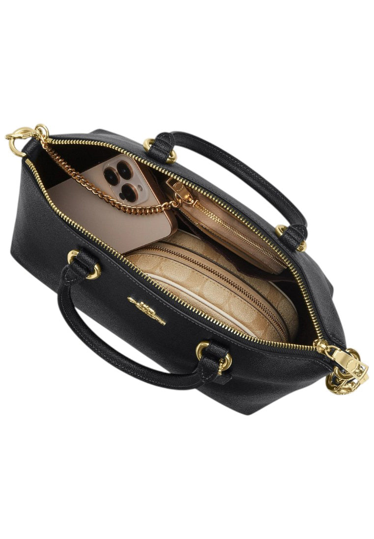 Coach Sadie Satchel Bag - Black