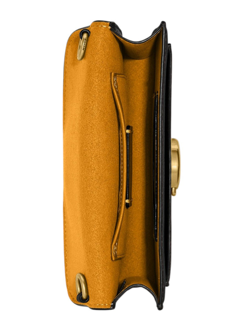 Coach Tabby Crossbody Wristlet - Brass/Black