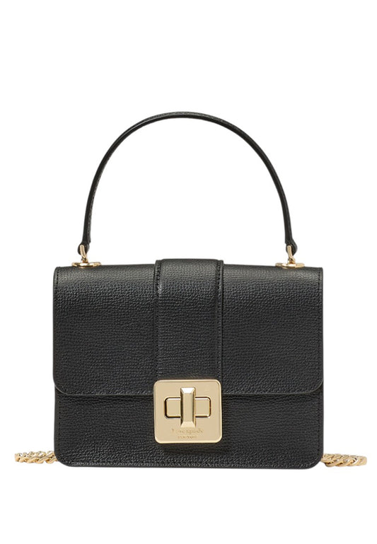 Kate Spade Phoebe Turnlock Mini Flap Crossbody - Black