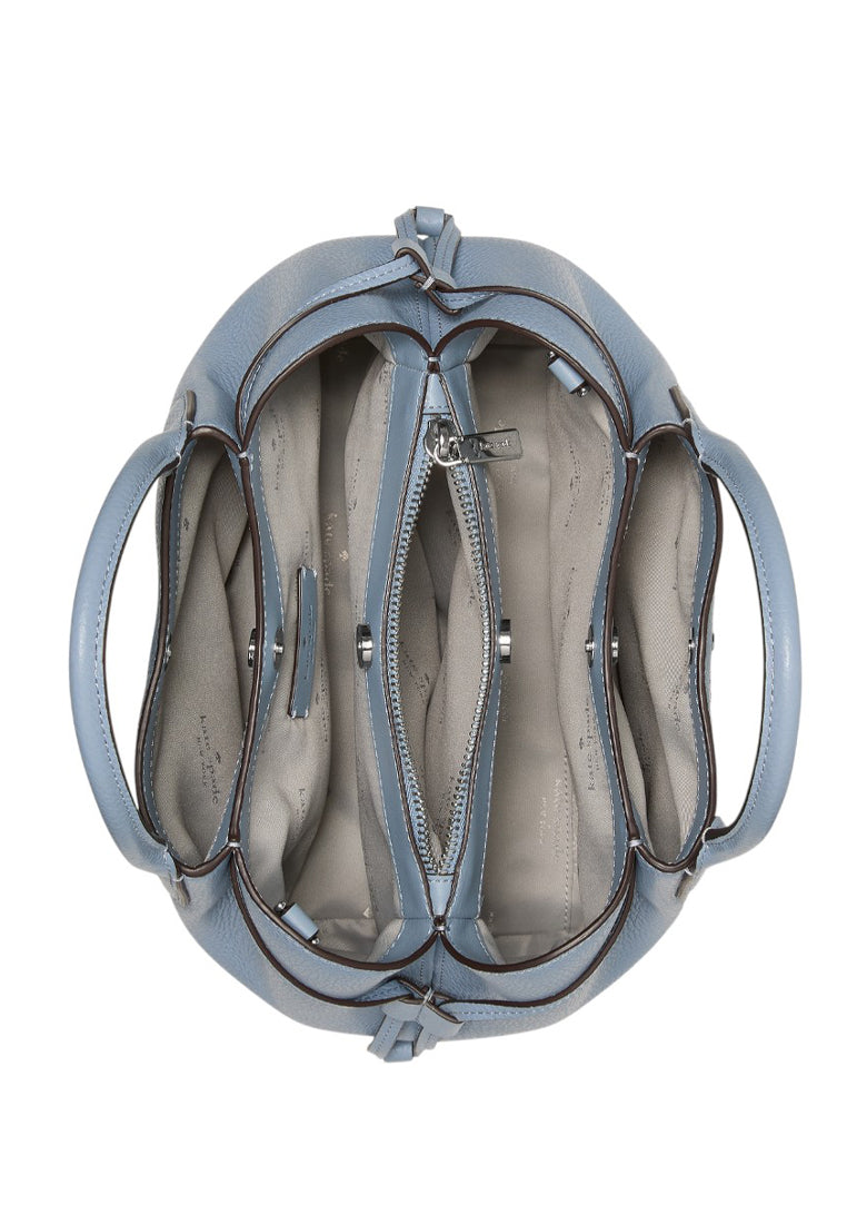 Kate Spade Dumpling Small Satchel Bag - Muted Blue