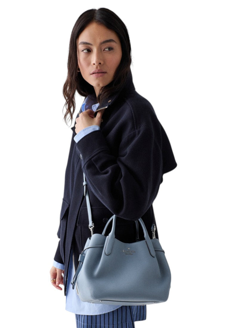 Kate Spade Dumpling Small Satchel Bag - Muted Blue