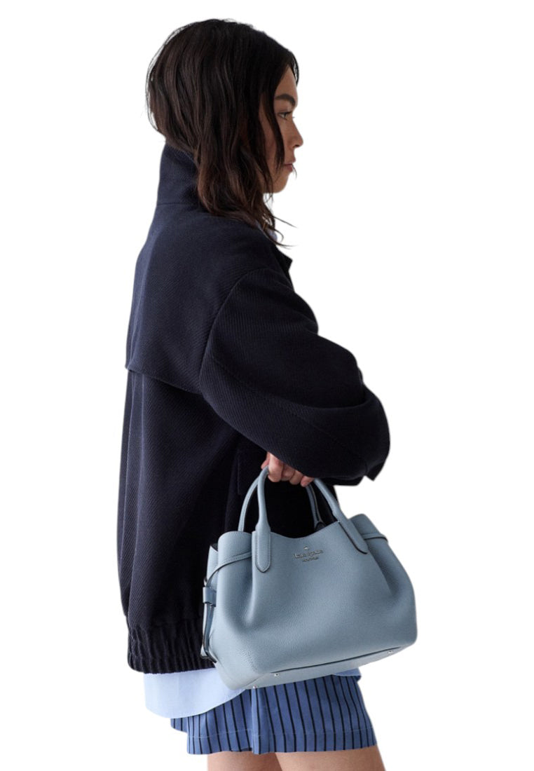Kate Spade Dumpling Small Satchel Bag - Muted Blue