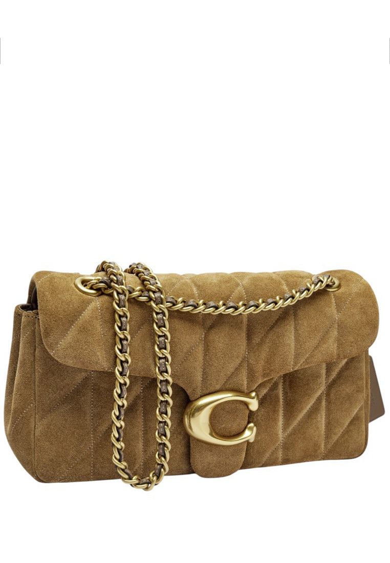Coach Tabby Shoulder Bag 26 With Quilting - Brass/Cedar