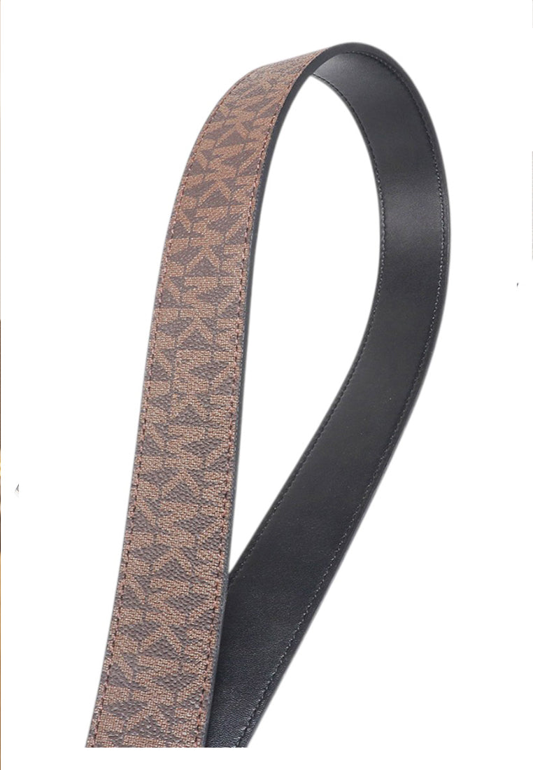 Michael Kors Mens 4-In-1 Logo Belt Box Set - Brown/Black