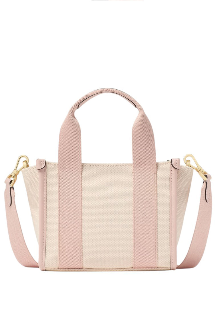 Kate Spade Kip Canvas Mini Tote - Rose Smoke