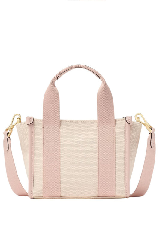 Kate Spade Kip Canvas Mini Tote - Rose Smoke