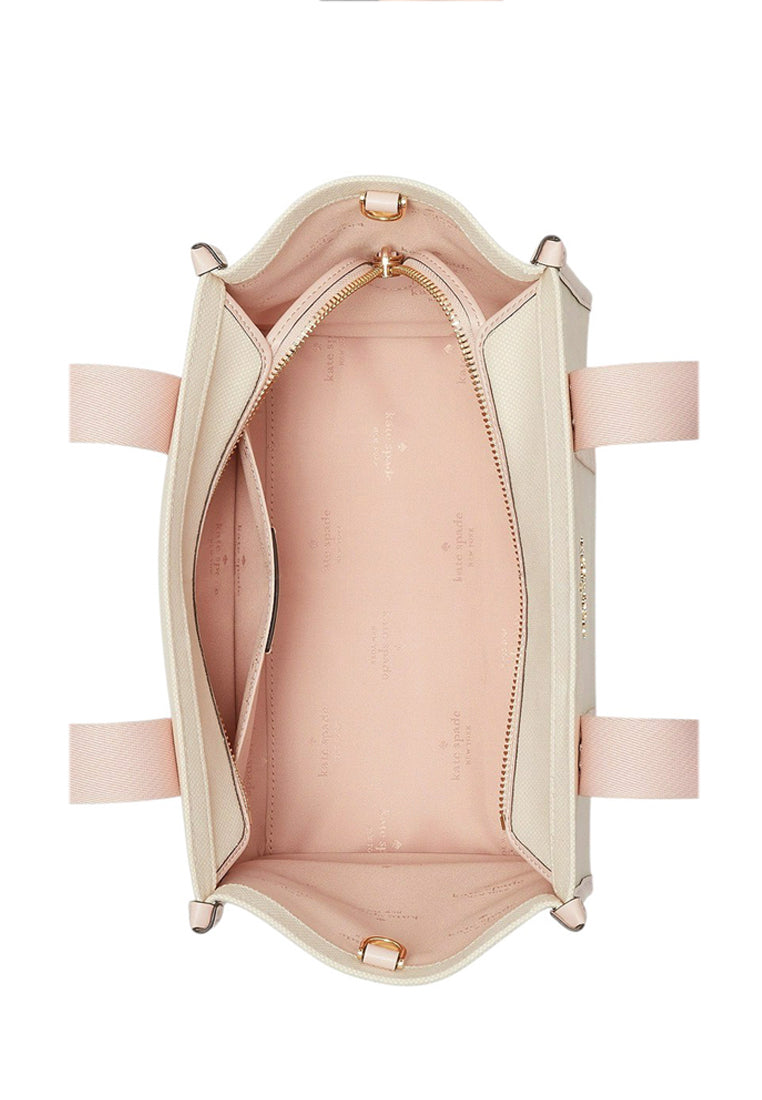Kate Spade Kip Canvas Mini Tote - Rose Smoke