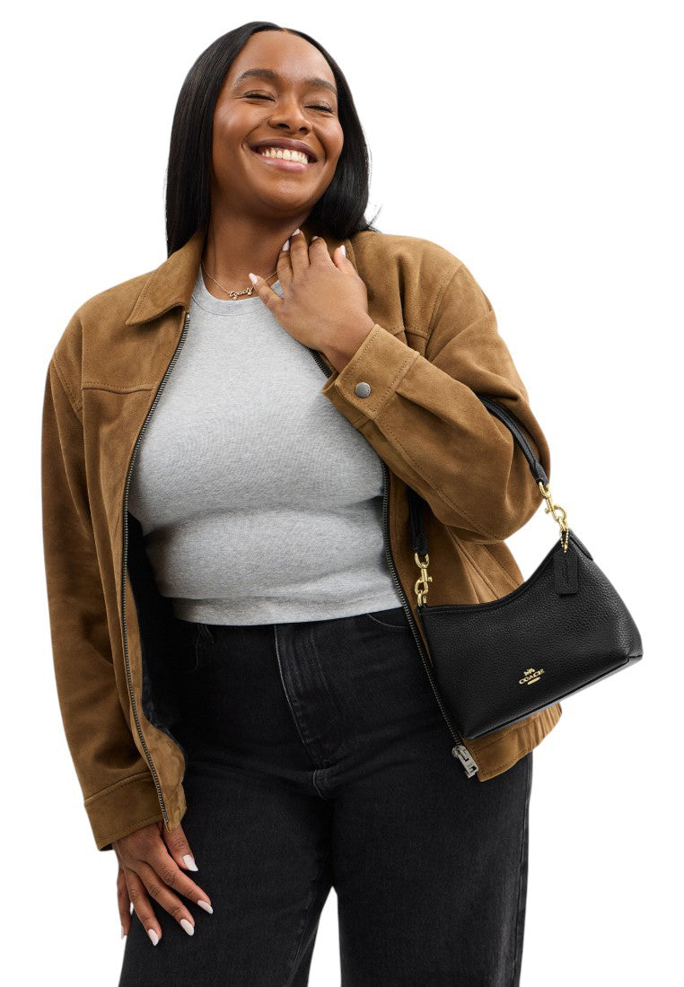 Coach Laurel Small Shoulder Bag - Black