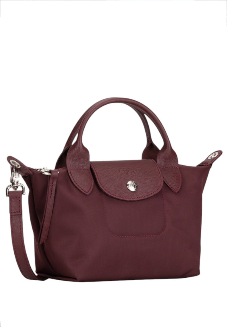 LONGCHAMP Le Pliage Neo XS Shoulder Bag - Grape Purple