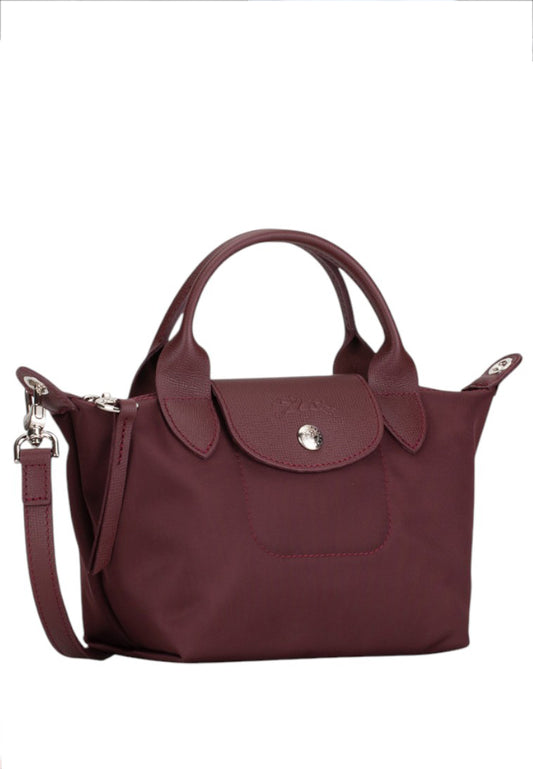 LONGCHAMP Le Pliage Neo XS Shoulder Bag - Grape Purple