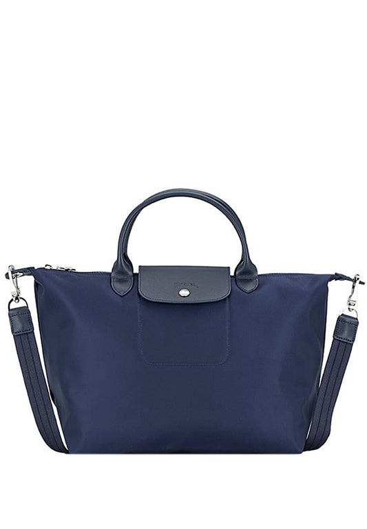 LONGCHAMP Le Pliage Neo Medium Top Handle Handbag - Navy