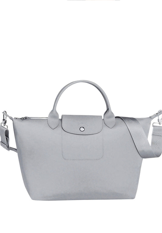 LONGCHAMP Le Pliage Neo Medium Top Handle Handbag - Cement Grey