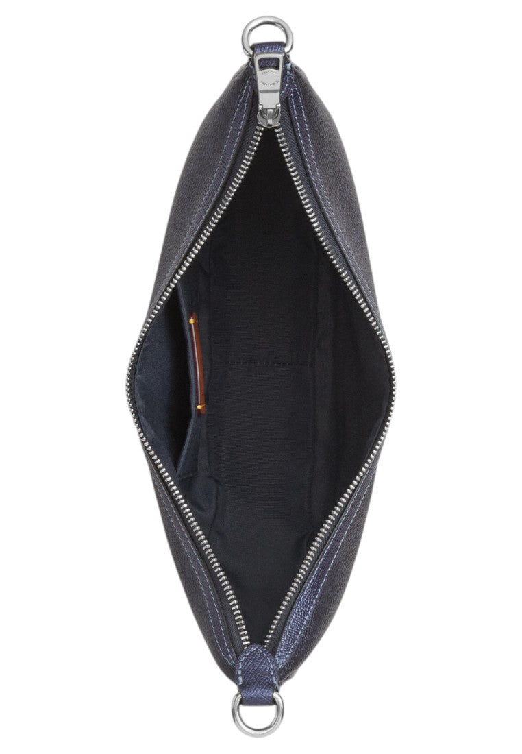 Coach Aria Shoulder Bag In Signature Canvas - Navy