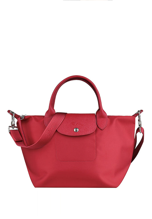 LONGCHAMP Le Pliage Neo Small Top Handle Handbag - Red/Red