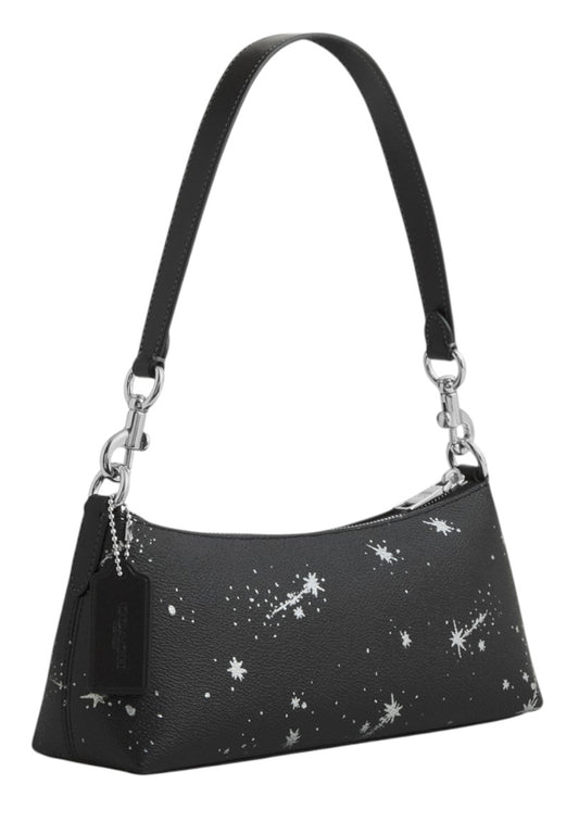 Coach Charlotte Shoulder Bag With Star Print - Black/Multi