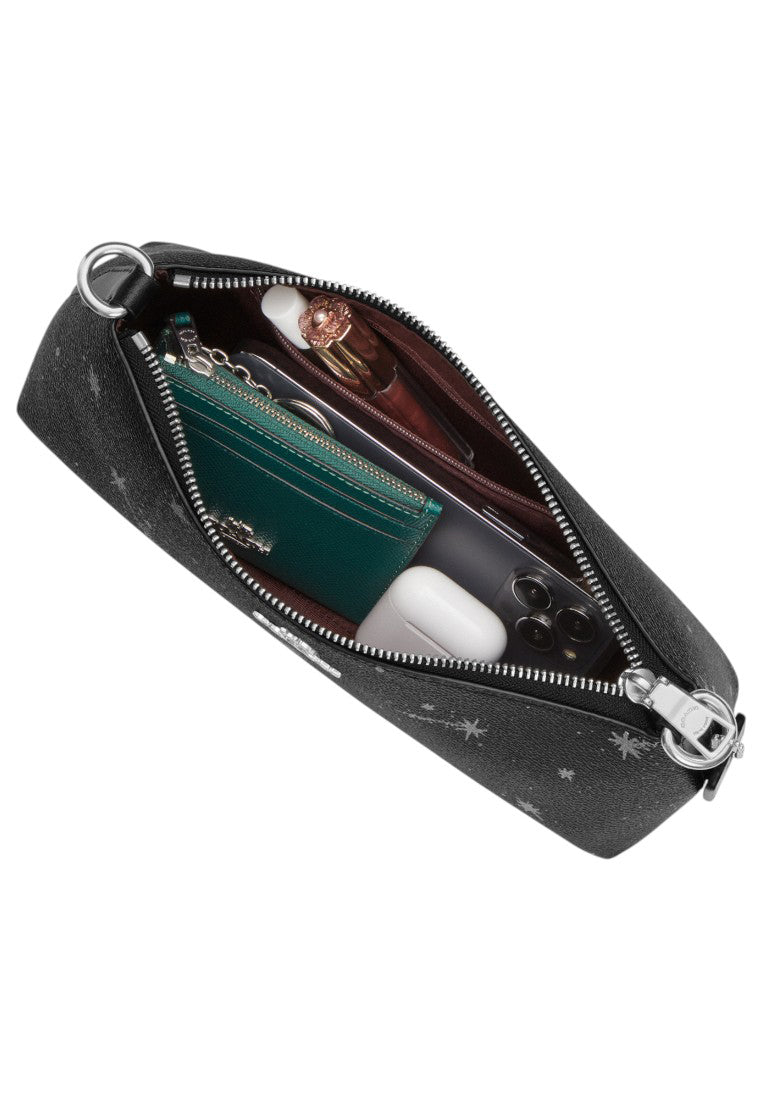 Coach Charlotte Shoulder Bag With Star Print - Black/Multi