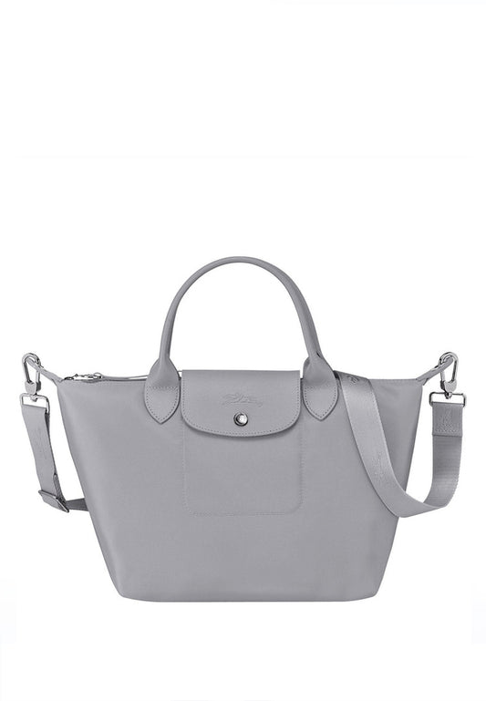 LONGCHAMP Le Pliage Neo Small Top Handle Handbag - Cement Grey