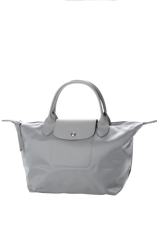 LONGCHAMP Le Pliage Neo Small Top Handle Handbag - Cement Grey