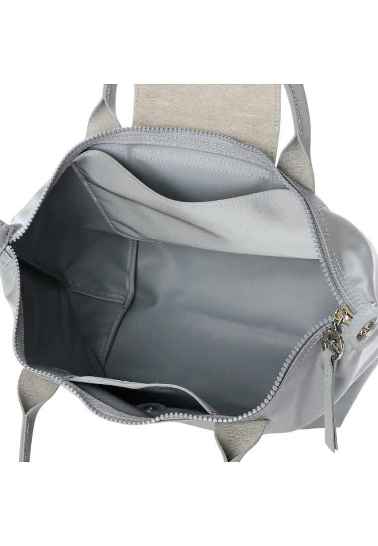 LONGCHAMP Le Pliage Neo Small Top Handle Handbag - Cement Grey