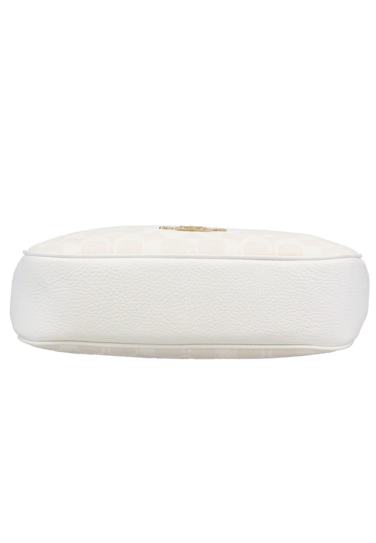 Coach [DEFECTS] Ellie File Bag In Signature Canvas - White