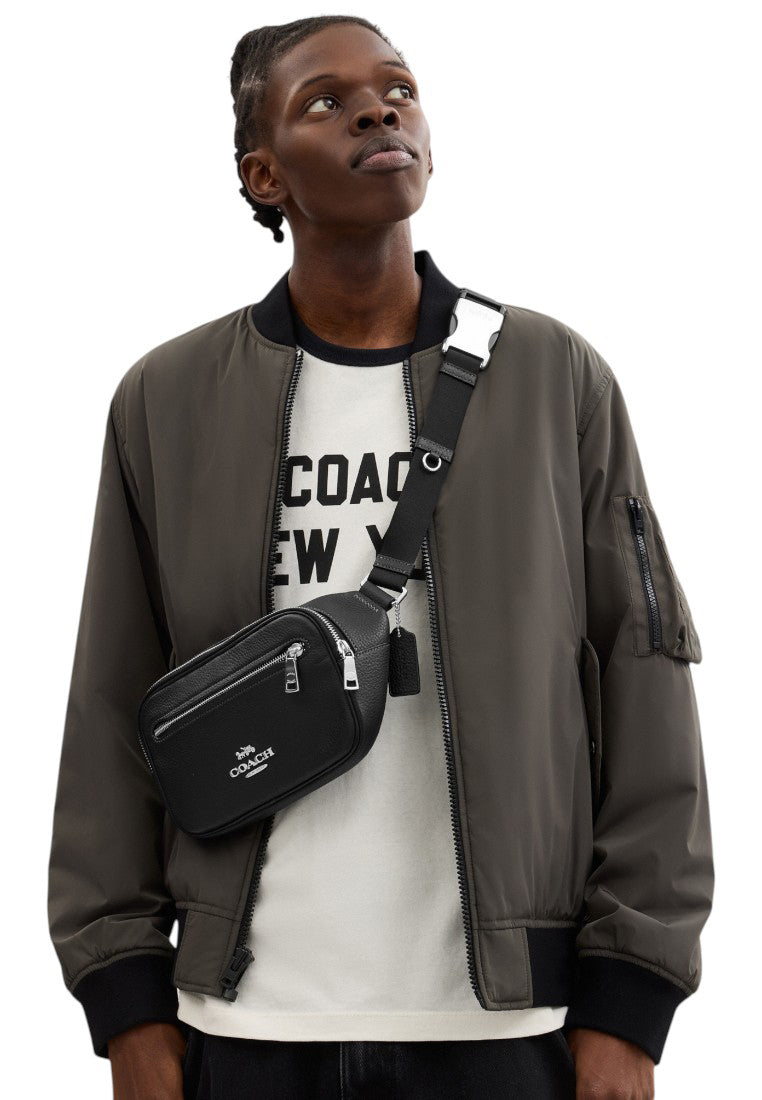 Coach Mens Elias Belt Bag - Black