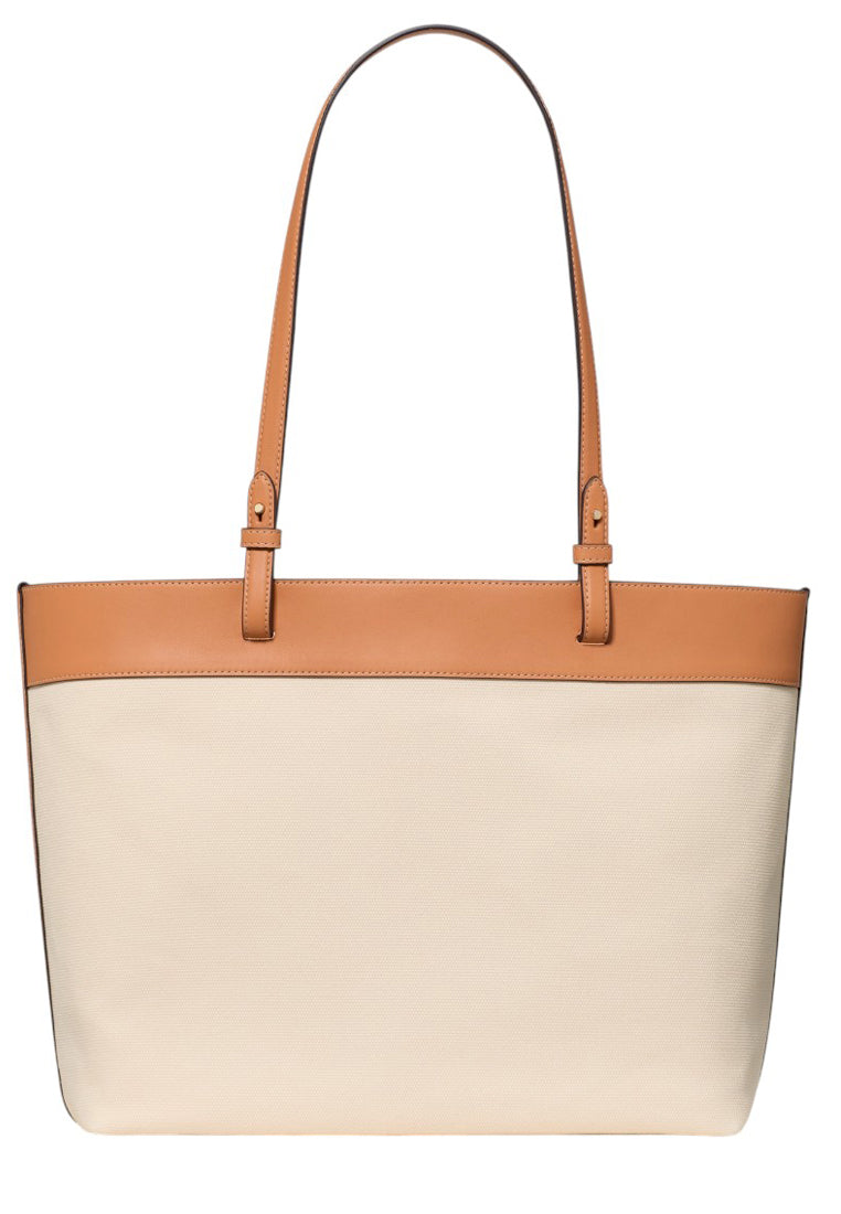 Kate Spade Tessa Tote Bag With Charm - Light Saddle Multi