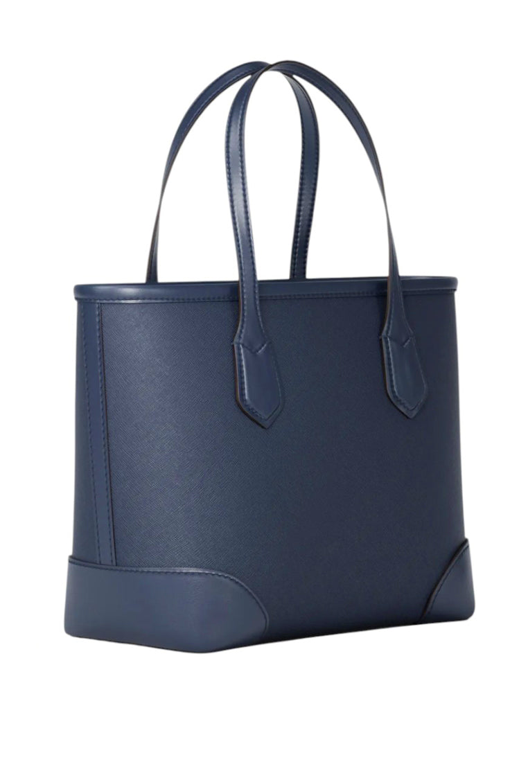Michael Kors Eva Extra-Small Saffiano Leather Convertible Tote Bag - Navy