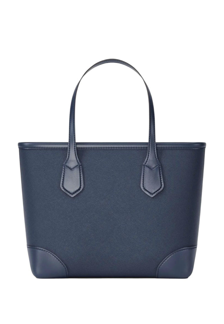 Michael Kors Eva Extra-Small Saffiano Leather Convertible Tote Bag - Navy
