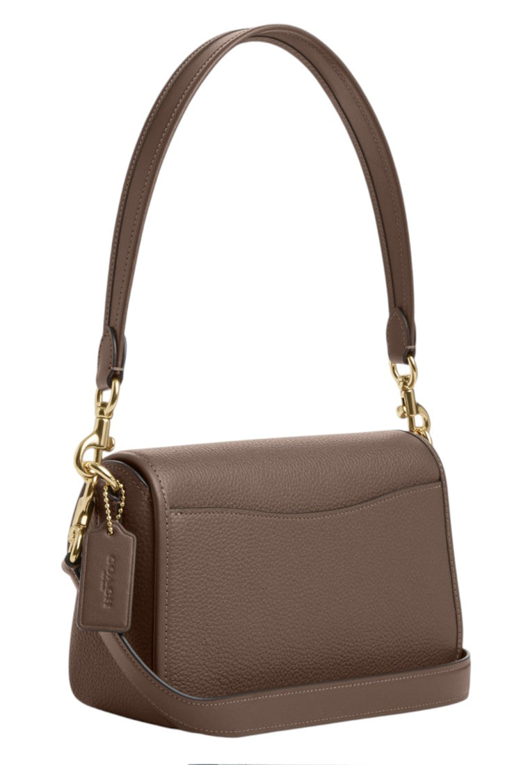 Coach Hadley Shoulder Bag - Dark Stone