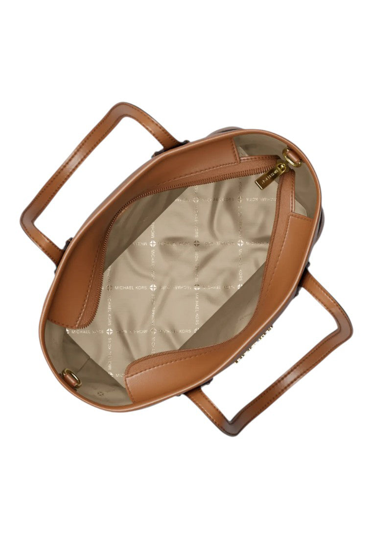 Michael Kors Eva Extra-Small Leather Convertible Tote Bag - Luggage
