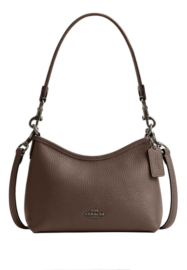 Coach Laurel Small Shoulder Bag - Dark Stone