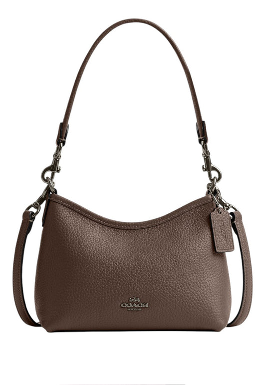 Coach Laurel Small Shoulder Bag - Dark Stone