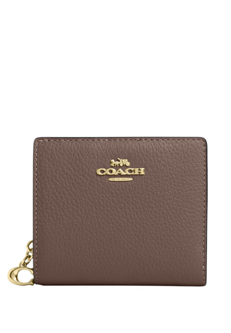 Coach Snap Wallet - Dark Stone