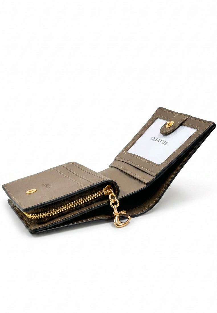 Coach Snap Wallet - Dark Stone