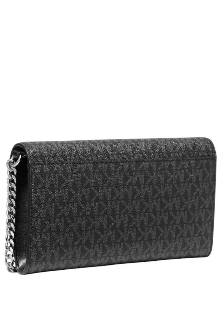 Michael Kors Carson Large Signature Logo Convertible Crossbody Bag - Black