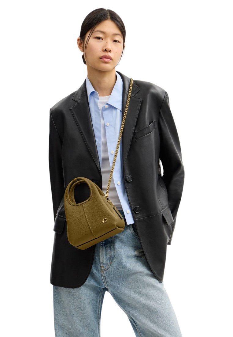 Coach Lana Shoulder Bag 19 - Muted Olive