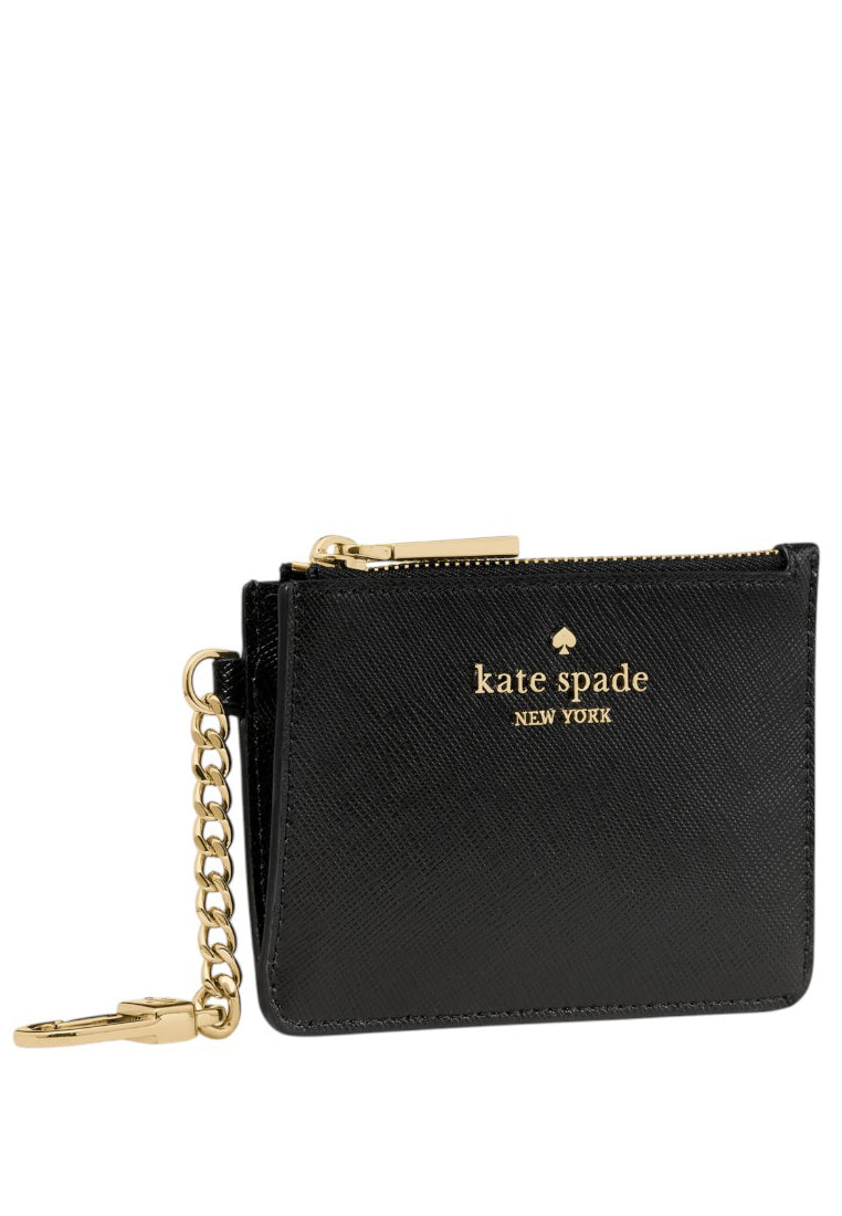 Kate Spade Key Ring Card Holder - Black