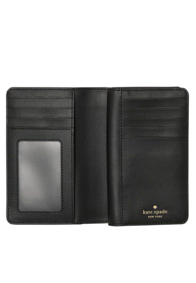 Kate Spade Medium Bifold Wallet - Black