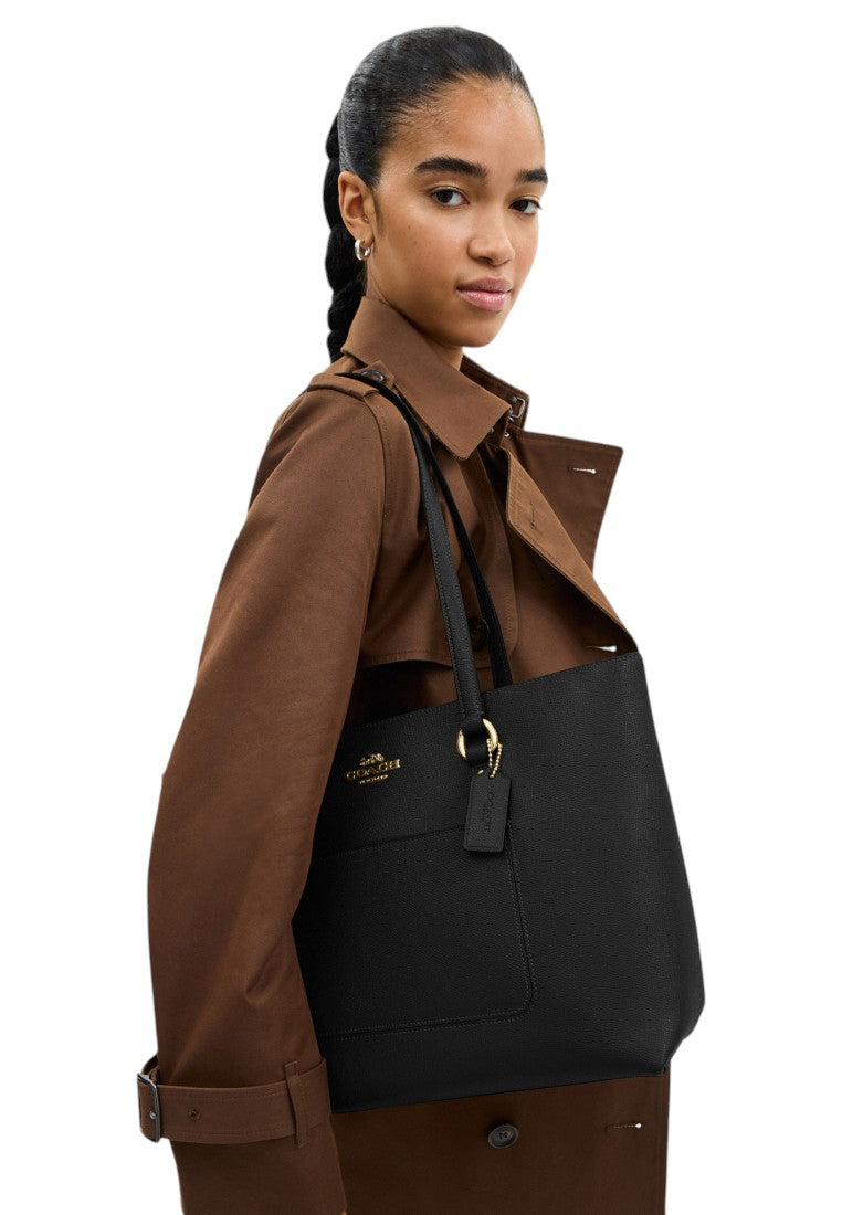 Coach Station Tote Bag - Black