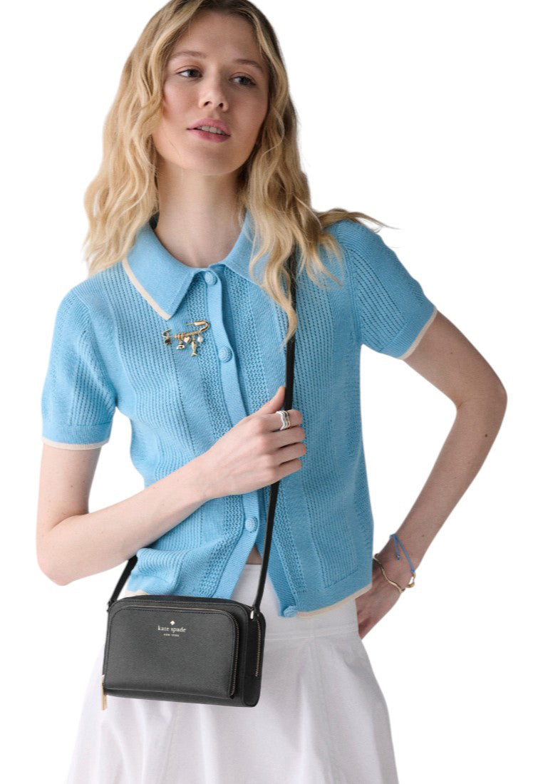 Kate Spade Staci Mini Crossbody Bag - Black