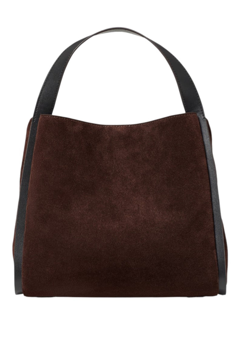 Kate Spade Knott Suede Convertible Carryall - Hot Fudge