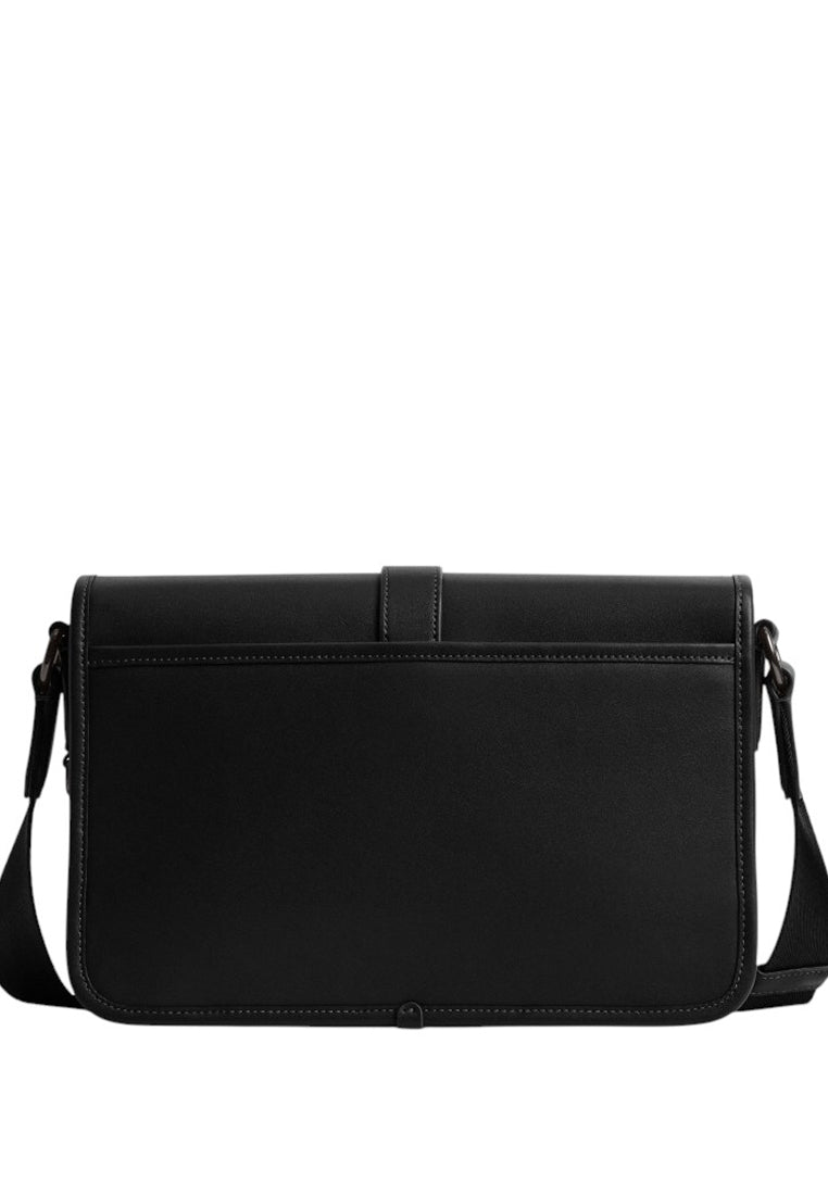 Coach Mens League Messenger Bag - Black