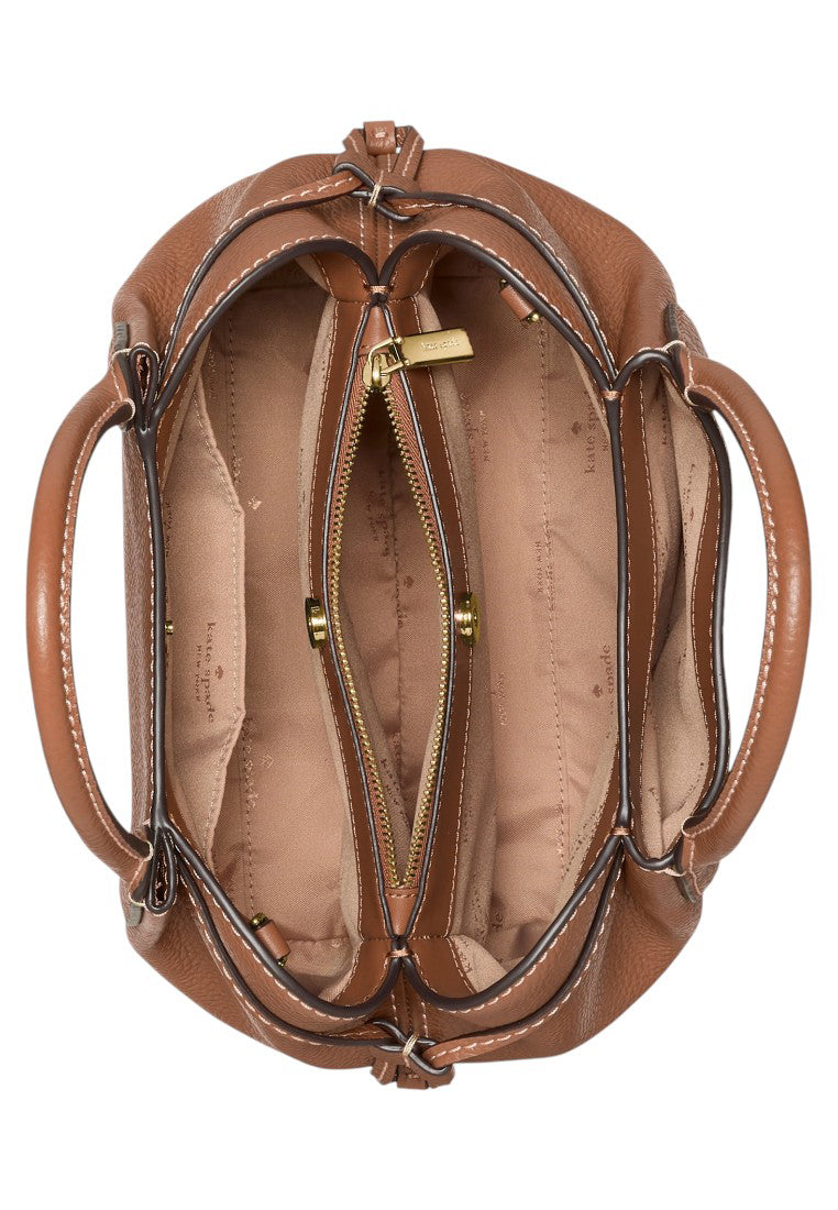 Kate Spade Dumpling Small Satchel Bag - Warm Ginger
