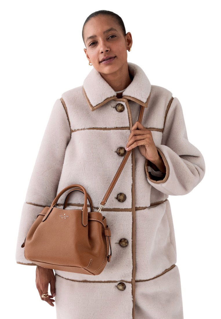 Kate Spade Dumpling Small Satchel Bag - Warm Ginger